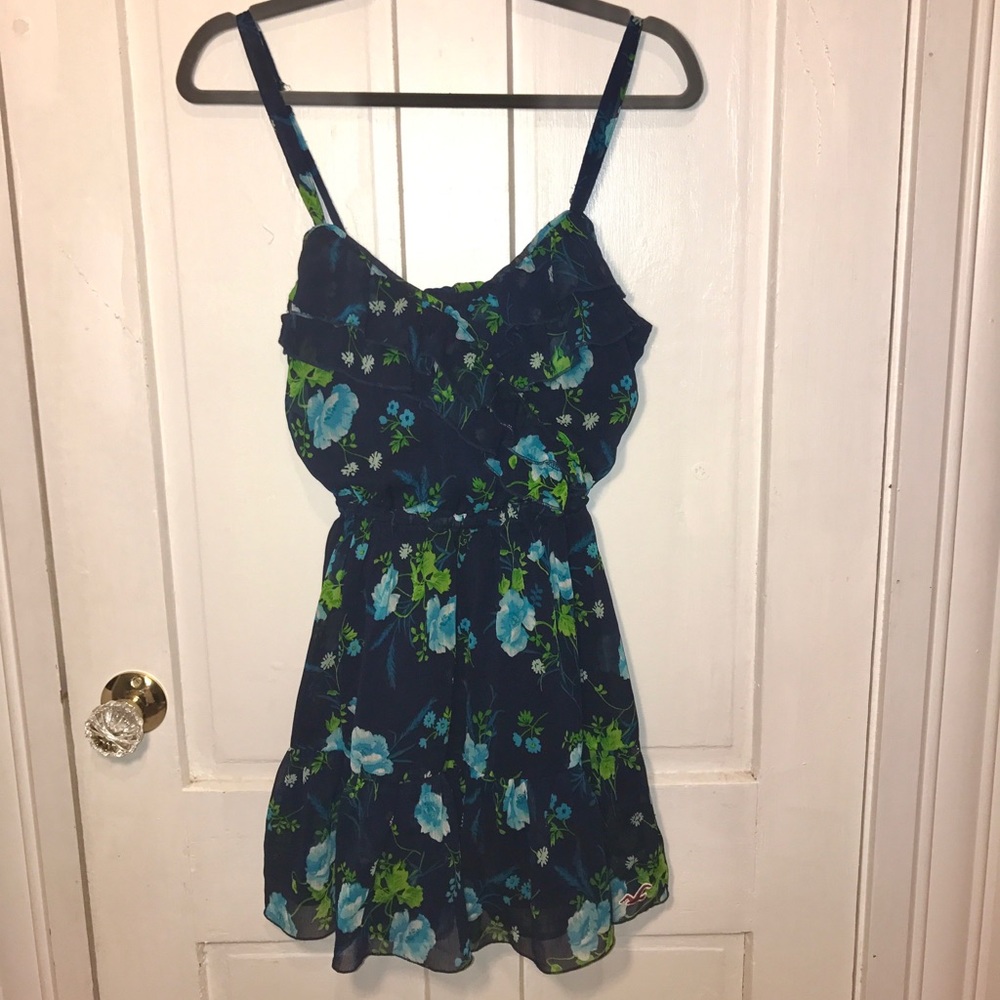 NAVY AND BLUE SUMMER DRESS